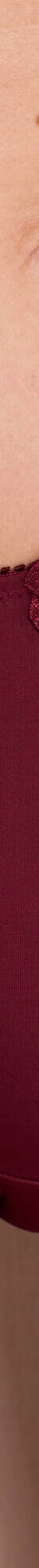 Culotte microfibre tulle brodé Caminata (prune) Culotte microfibre tulle brodé Caminata (prune)